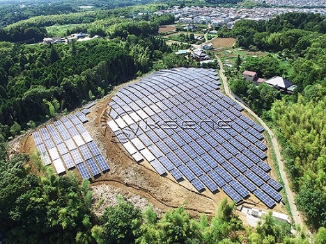 Sistema de montagem no solo de painel solar Japão Chiba-ken 1 MW
