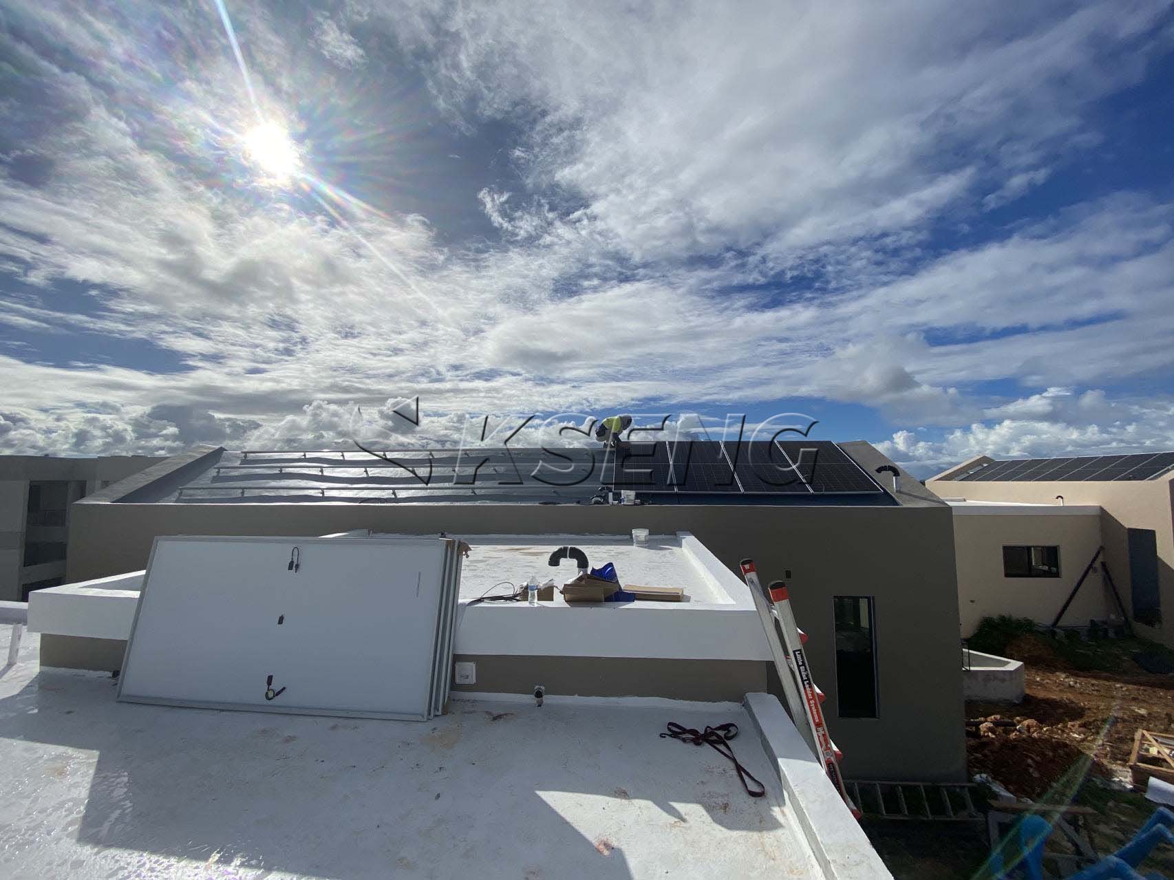 Solução solar para telhados nos Estados Unidos