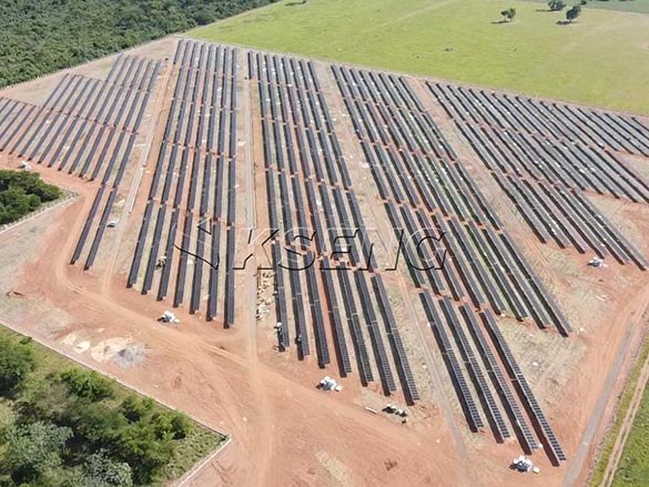 Rastreador Solar 1P 6,94MW-KST no Brasil