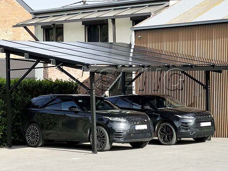 Solução Solar Carport na Bélgica
