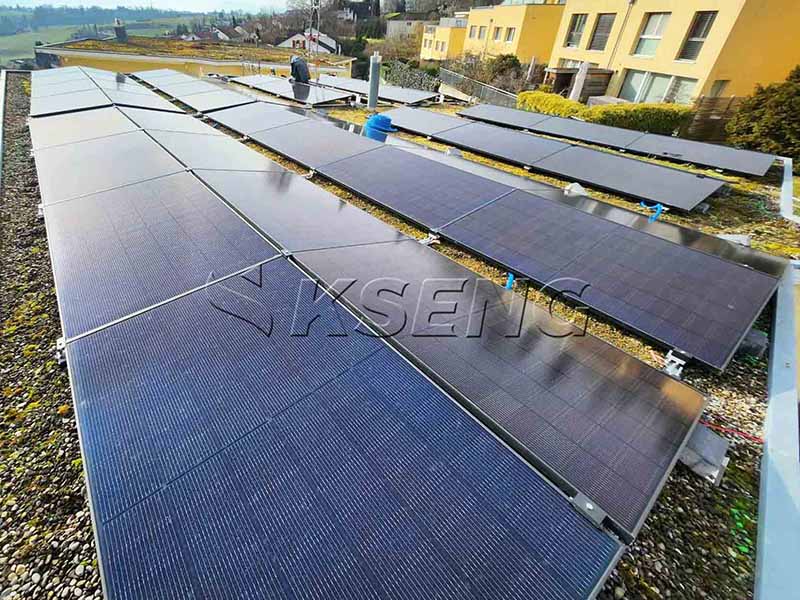 Solução Solar de Lastro na Suíça