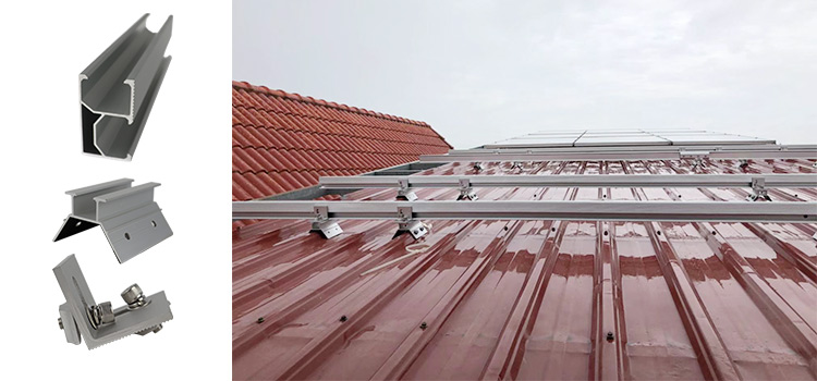 Trilho de montagem de telhado solar .jpg