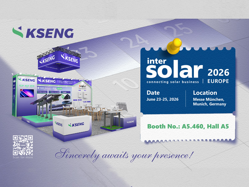 Prévia da Exposição | Conheça a Kseng Solar na Intersolar Europe 2026