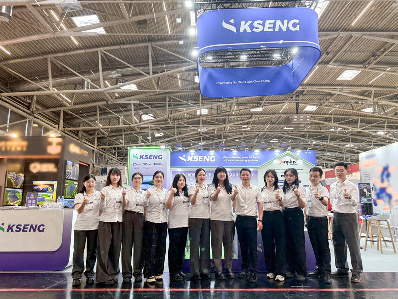 Intersolar Europe 2026 - Kseng Solar brilha intensamente com soluções de estruturas de montagem solar prontas para todos os cenários na Alemanha