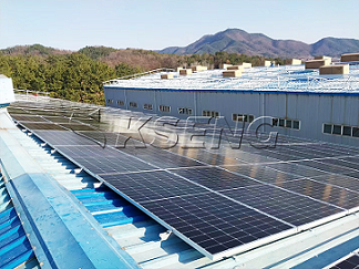 806,3kW - Solução Solar Rooftop na Coréia