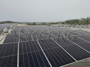 Projeto de suporte de montagem de telhado solar de 357 kW na Coreia