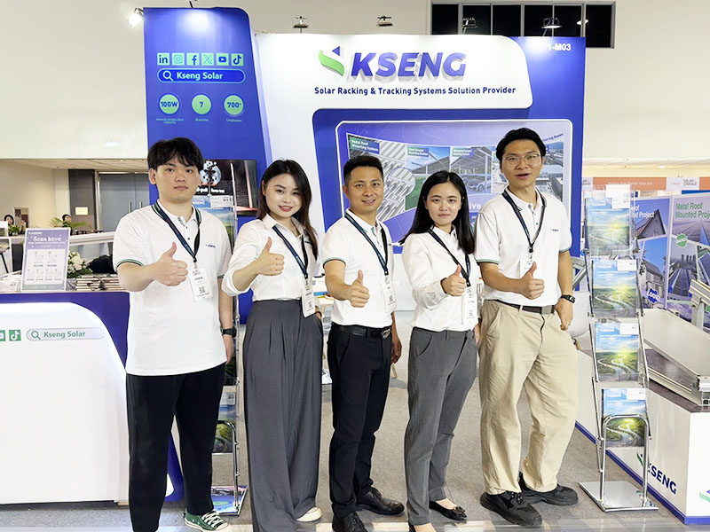 Solar & Storage Live Filipinas 2024 - Kseng Solar impulsiona o desenvolvimento de energia sustentável nas Filipinas com suas soluções de racks solares