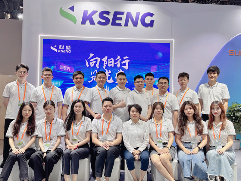 Kseng Solar exibe as mais recentes soluções de racks solares na XIIE em Xiamen