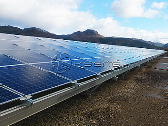 Kseng forneceu sistema montado no solo para uma usina solar de 9 MW no Japão
