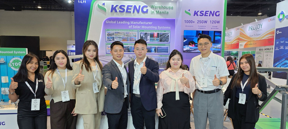 Kseng Solar na Solar & Storage Live Philippines 2026 em Manila