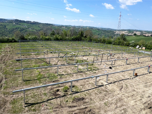 1.2MW Solar Tracking System Project in Italy