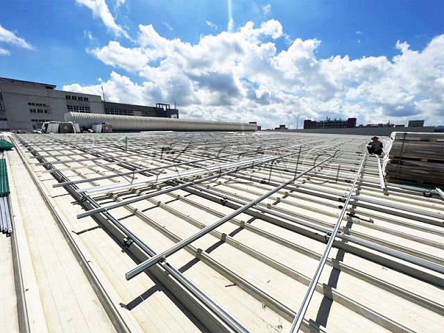 200KW - Solução Solar Rooftop na China