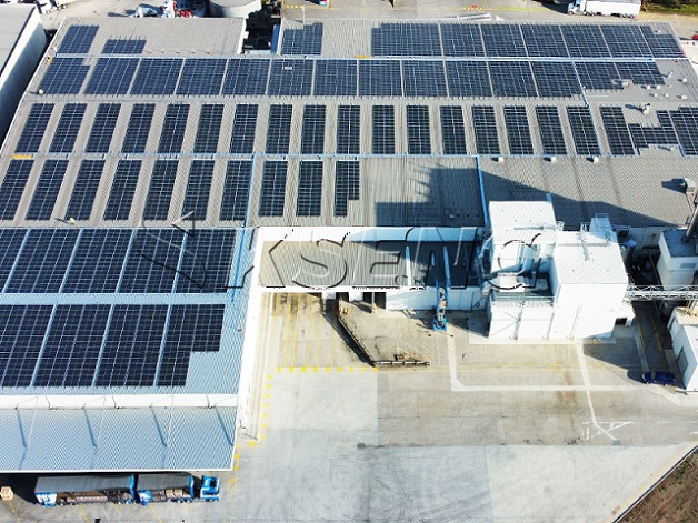 Montagem solar de telhado de 1,2 MW na Austrália
